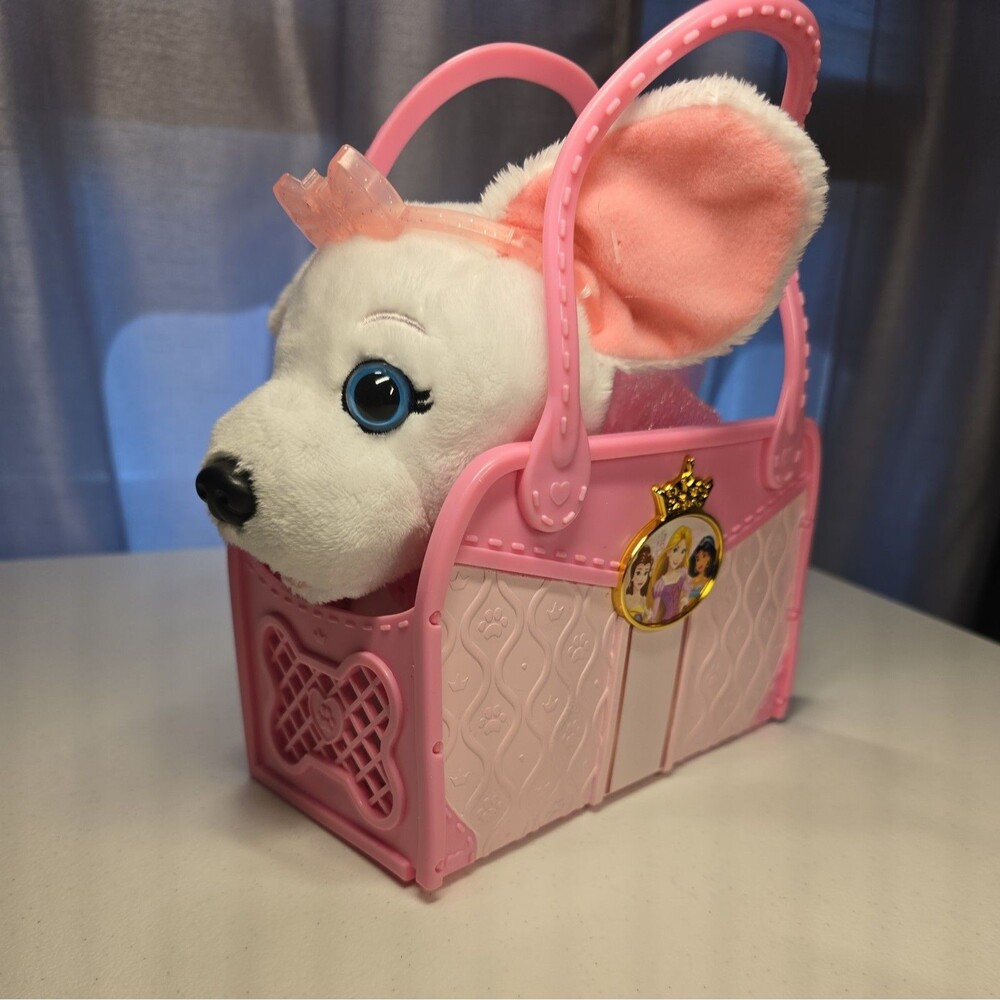 Disney Princess My Trendy Puppy & Tote Toy Style Collection Plush Pet Purse NEW